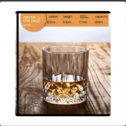 Whiskey Glass Crystal Cup - Lamarshop1