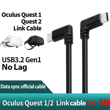 5m Oculus Quest 2 VR Link USB 3.1 Type - C Cable - Lamarshop1
