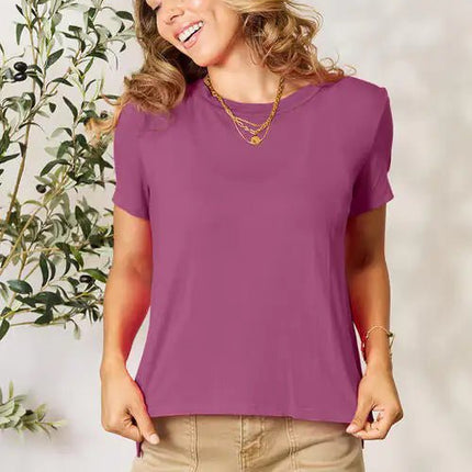 Essential Round-Neck Top-