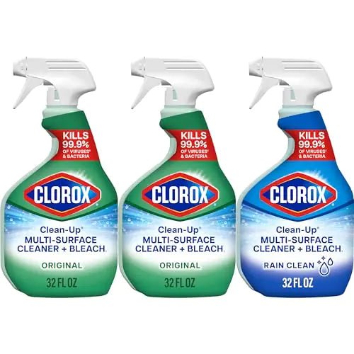 Clorox Clean - Up Cleaner + Bleach1 Value Pack Household Essentials 32 Fl Oz Each Pack of 3 - Lamarshop1