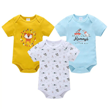 Summer Newborn Baby Clothes 3 - Piece Set with Romper - Lamarshop1