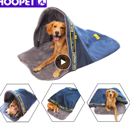 Pet Sleeping Bag for Dogs and Cats - Warm and Versatile