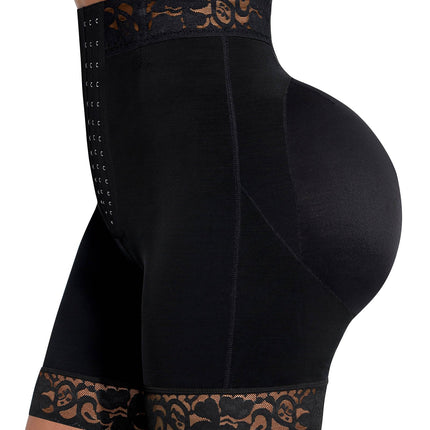 SHAPELLX Tummy Control Shapewear Shorts Body Shaper Plus Size Shapewear Butt Lifting Panties(Black3X - Large) - Lamarshop1