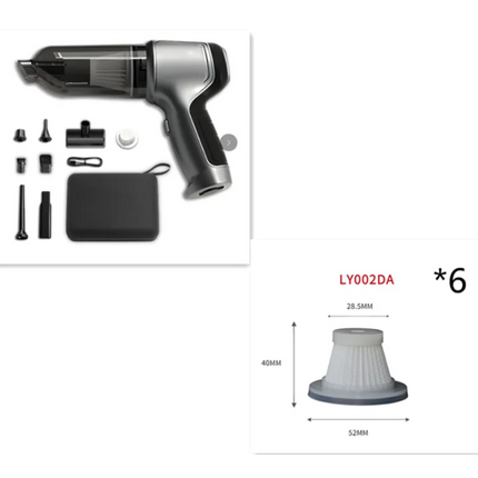2-in-1 Cordless Car Vacuum & Air Pump