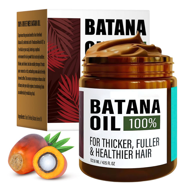 Azure Batana Oil for Hair Growth Azure Batana Oil Batana Oil100% Honduran Oil Batana Oil for Frizz Split Ends Texture & Shine Healthier Hair Batana Natural Organic and Hair Growth Oil (1pcs)