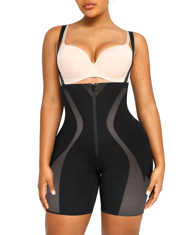 SHAPELLX Tummy Control Shapewear Shorts Tummy Control Butt Lifting Shorts BBL Shorts Body Shaper Tummy Control - Lamarshop1