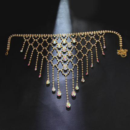 Zircon Evening Rhinestone Hair Accessory for Brides