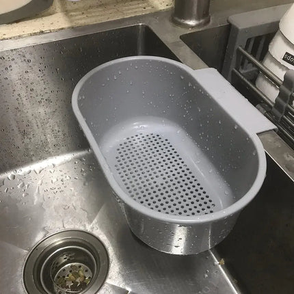 Suction Cup Kitchen Sink Storage Rack with Drain Basket - Lamarshop1