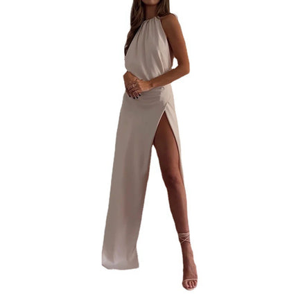 2023 Summer Casual Sleeveless Backless Dress