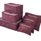 Maroon / 6 Pieces