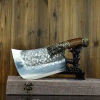Household Bone Chopping Hand - forged Kitchen Knife Dual - use Knife Ghost Hand Made Chef Knives - Lamarshop1