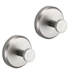 2*Silver Polished Brushed / 1PC