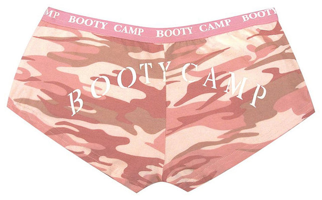 Rothco 3976: Baby Pink Camo Booty Camp Booty Shorts & Tank Top