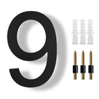 Door Number 9 / Black -200MM