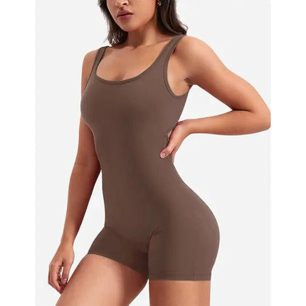 Brillara™️ One Piece Jumpsuits for Women Tummy Control V Back Scrunch - Lamarshop1