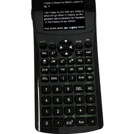 Portable Text & Calculator Reader