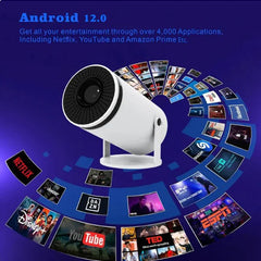 4K Bluetooth Mini Projector - Lamarshop1