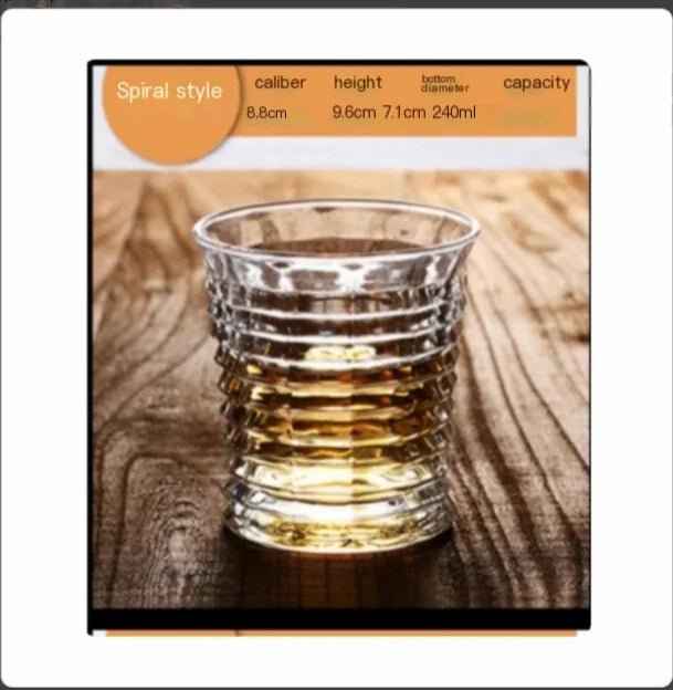 Whiskey Glass Crystal Cup - Lamarshop1