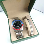 Two-piece set of labor-red and blue Cola ring