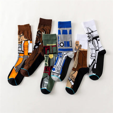 Star Wars Themed Socks, Long Socks - Lamarshop1