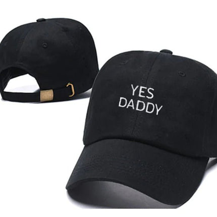 Yes Daddy Embroidered Hip-Hop Caps for Everyone