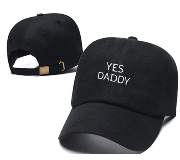 Yes Daddy Embroidered Hip-Hop Caps for Everyone