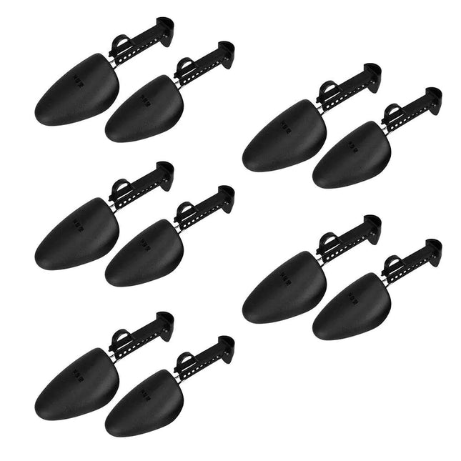 tessa USA 5 Pairs of Shoe Trees I Adjustable Length Shoe Trees for Men I Shoe & Boot Trees I Men Shoe Tree Stretcher Boot Holder Organizers I Shoe Form Plastic I Heel Support - Lamarshop1