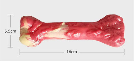 Large Bite Resistant Rubber Dog Chew Toy Bone - Lamarshop1