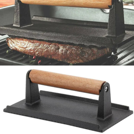Cast Iron Steak Press