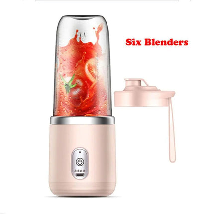 Portable Electric Juicer 400ml Lemon Orange Fruit Squeezer Multifunction Mixer Fruit Smoothie Blender Household Appliances - Lamarshop1