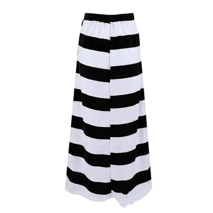 Blue Padded Knitted Hipster Skirt for Street Style - Lamarshop1
