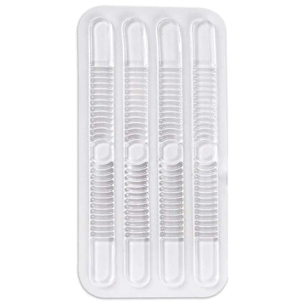 10 Sheets (40 Pcs) Clear Heel Grips Silicone Shoe Liner Strap Grip Anti Slip Sandals Cushion Insert Pad for Lady Women