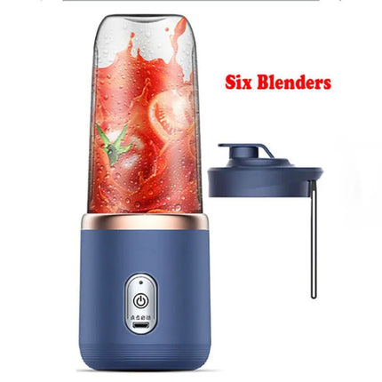 Portable Electric Juicer 400ml Lemon Orange Fruit Squeezer Multifunction Mixer Fruit Smoothie Blender Household Appliances - Lamarshop1