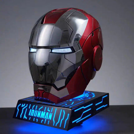 Iron Man MK5 Helmet 1:1 Wearable Voice-Controlled