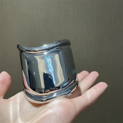 Advanced Sense Asymmetrical Metal Wave Bracelet - Lamarshop1