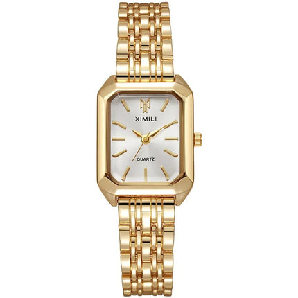 Women's Square Steel Strap Watch - Lamarshop1