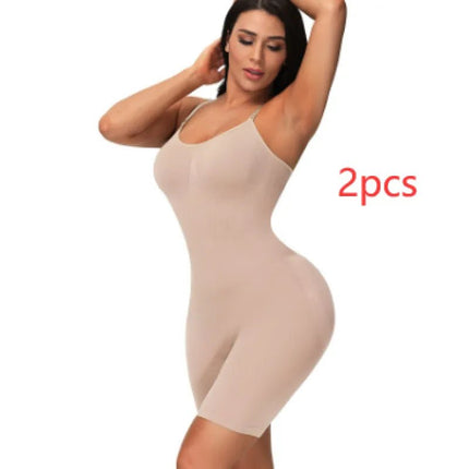 Women's Seamless Body Shaping Bodysuit Thin Elastic Body Shaping Bodysuit Wholesale Tight Tummy Tummy - Lamarshop1