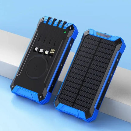 Solar Charge Wireless Power Bank - Lamarshop1