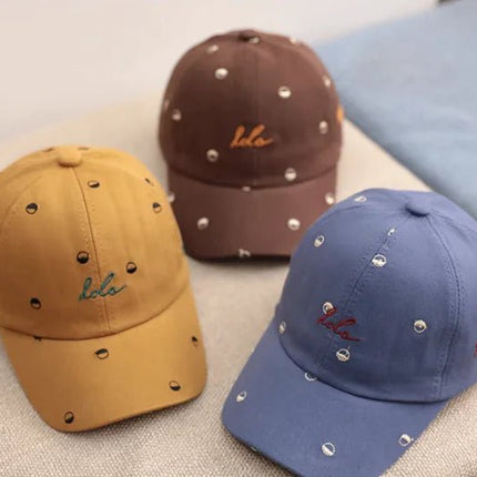 Baby Soft Cotton Adjustable Baseball Caps for Kids