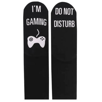 Men's Socks Pure Cotton Socks Socks Letter Printing Dispensing Tube Socks - Lamarshop1