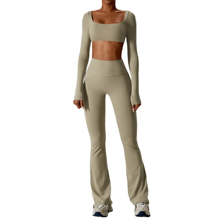Women's Nude Feel Yoga Set - Lamarshop1