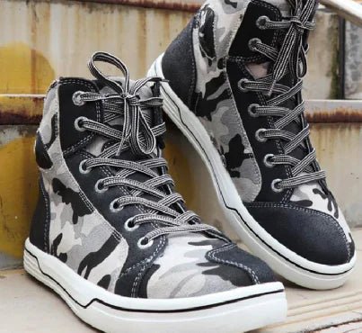Men's Summer Motorcycle Casual Riding Short Boots - Lamarshop1