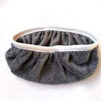 YX-005 Gray Coral Fleece Cover / Large (Applicable Plate Size 45.3*11.5cm)