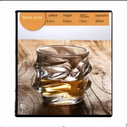 Whiskey Glass Crystal Cup - Lamarshop1