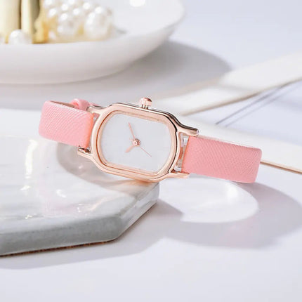 Trendy Women's Quartz Watch and Bracelet Set