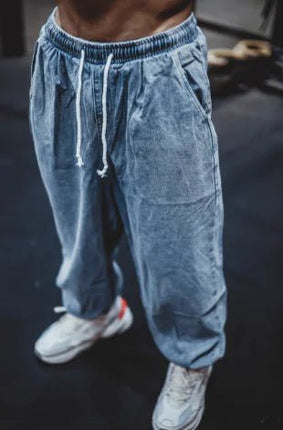 Elastic Waist Loose Fit Wide Leg Jeans for All