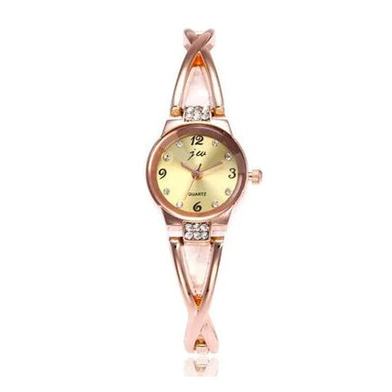 Waterproof Quartz Watch and Bracelet for Women