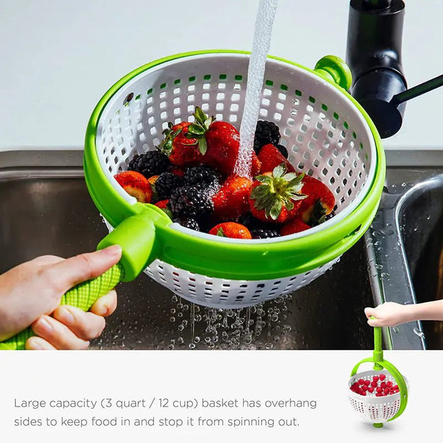Scratch Resistant Nylon Salad Spinner Colander - Lamarshop1