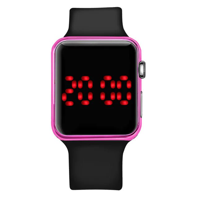 LED Digital Sports Watch with LCD Display