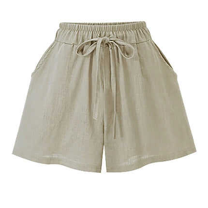 Plus Size Women's Summer Loose High Waist Shorts - Lamarshop1